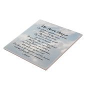 Das Gebet des Herrn, Matthew 6:9-13 Bibelverse Fliese (Seite)