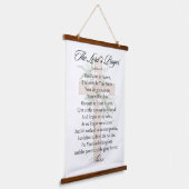 Das Gebet des Herrn - Matthew 6:9-13 Kreuzfahrten  Wandteppich Mit Holzrahmen (Gewinkelt)