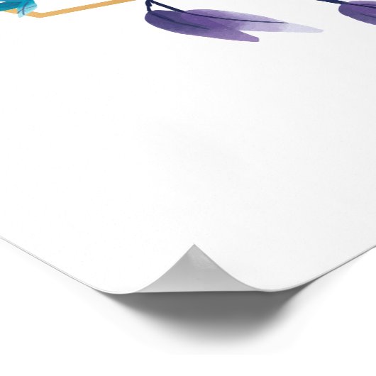 Das Gebet des Herrn Poster (Ecke)