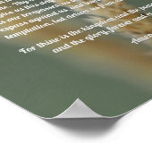 Das Gebet des Herrn Poster (Ecke)