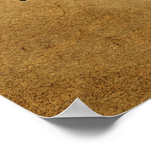 Das Gebet des Herrn (Schrift: Matthew 6:9-13) Poster (Ecke)