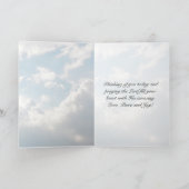 Das Gebet des Herrn, unser Vater, der im Himmel Ku Karte (Innenseite)