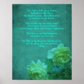 Das Gebet des Herrn unser Vater Poster