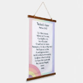 Das Gebet des Herrn Wandteppich Mit Holzrahmen (Gewinkelt)