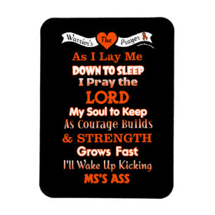 Das Gebet des Kriegers...MS Magnet