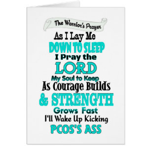 Das Gebet des Kriegers...PCOS