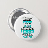 Das Gebet des Kriegers...PCOS Button (Vorne & Hinten)