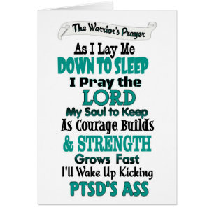 Das Gebet des Kriegers...PTSD