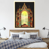 Das Gebet des Löwen (1892) Leinwanddruck (Insitu (Schlafzimmer))