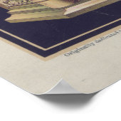 Das Gebet des Löwen [1892] Poster (Ecke)