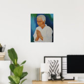 Das Gebet einer Großmutter Poster (Heimbüro)