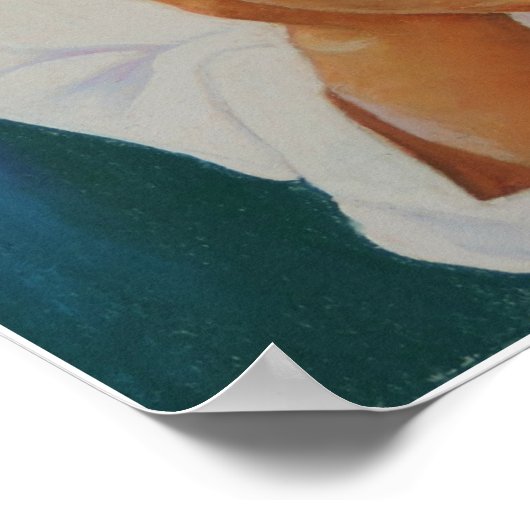 Das Gebet einer Großmutter Poster (Ecke)