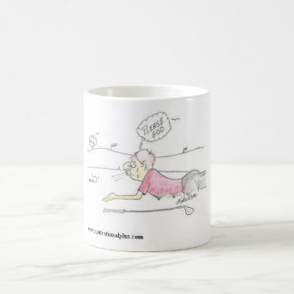 Das Gebet eines Golfspielers Kaffeetasse