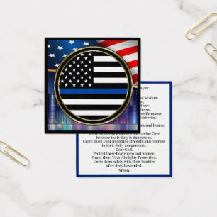 Das Gebet eines Polizeibeamten