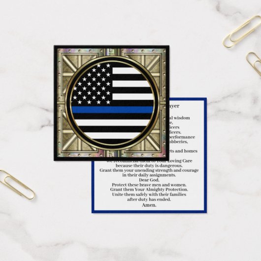 Das Gebet eines Polizeibeamten (Büro)