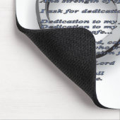 DAS GEBET EINES POLIZEIBEAMTEN MOUSEPAD (Ecke)