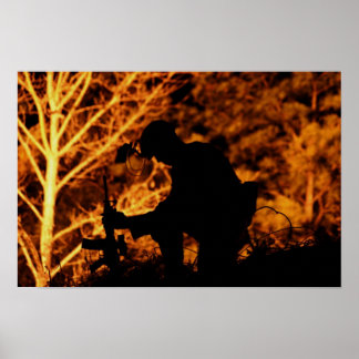 Das Gebet eines Soldaten Poster