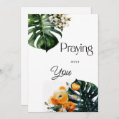 Das Gebet für Ihre Grußkarte Ankündigung (Vorne/Hinten)