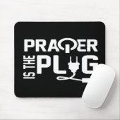 Das Gebet ist das Plug-Mouse-Pad Mousepad (Mit Mouse)