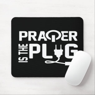 Das Gebet ist das Plug-Mouse-Pad Mousepad