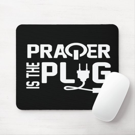 Das Gebet ist das Plug-Mouse-Pad Mousepad (Mit Mouse)