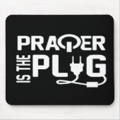 Das Gebet ist das Plug-Mouse-Pad Mousepad (Vorne)