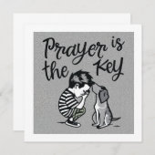 Das Gebet ist der Schlüssel (Vorne/Hinten)