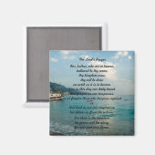 Das Gebet-Magnet des Herrn Magnet (Vorderseite/Rückseite)