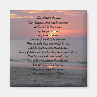 Das Gebet-Magnet des Herrn Magnet