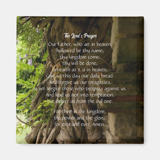 Das Gebet-Magnet des Herrn Magnet (Vorne)