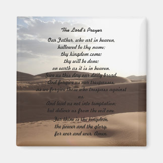 Das Gebet-Magnet des Herrn Magnet