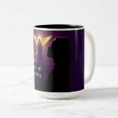 Das Gebet ohne Entschuldigung Zweifarbige Tasse (VorderseiteRechts)