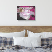 Das Gebet unseres Vaters Clematis Leinwanddruck (Insitu (Schlafzimmer))