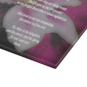 Das Gebet unseres Vaters Clematis Schneidebrett (Ecke)