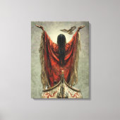 Das Gebet - verschlungene Leinwand (Vorderseite)