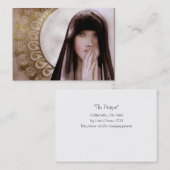 Das Gebet Visitenkarte (Vorne/Hinten)