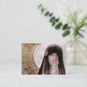 Das Gebet Visitenkarte (Stehend Vorderseite)