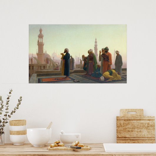 Das Gebet von 1865 Poster (Küche)