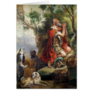 Das Gebet von Gideon, Cartoon für eine Tapisserie