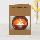 Das Gebet von Jabez Karte (Gelbe Blume)