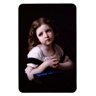 "Das Gebet" von William-Adophe Bouguereau Magnet