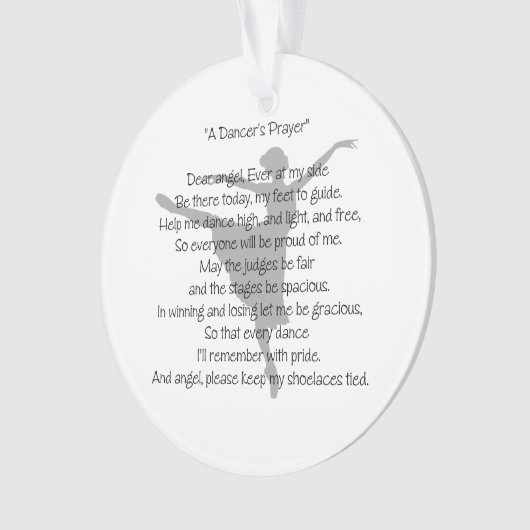 Das Gebets-Tanz eines Tänzers Ornament (Vorderseite)