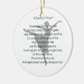 Das Gebets-Tanz-Foto-Verzierung eines Tänzers Keramikornament (Links)