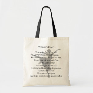 Das Gebets-Tanz-Tasche eines Tänzers Tragetasche