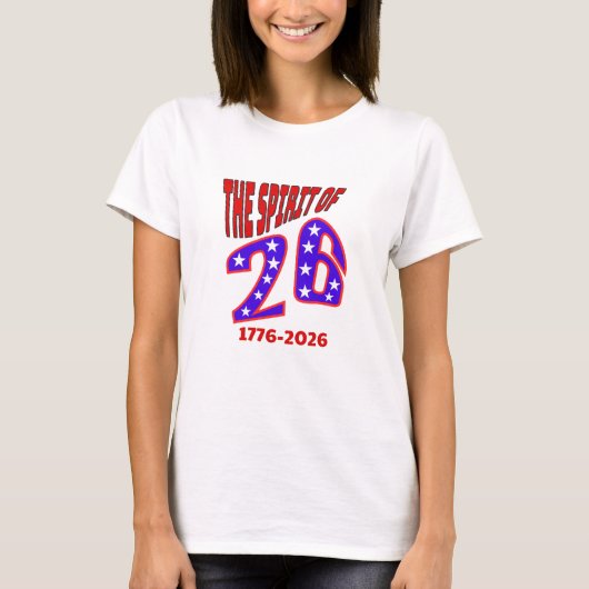 DAS GEBIET VON 26 T-Shirt (Vorderseite)
