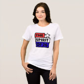 DAS GEBIET VON 26 Tri-Blend SHIRT (Vorderseite voll)