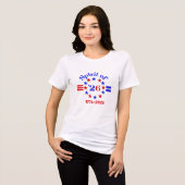 DAS GEBIET VON 26 Tri-Blend SHIRT (Vorderseite voll)