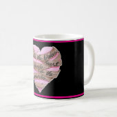 Das gebrochene Herz Kaffeetasse (VorderseiteRechts)