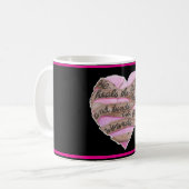 Das gebrochene Herz Kaffeetasse (Vorderseite Links)