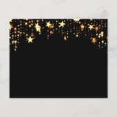 Das Geburtshaushaltsplan für das Black-Gold-Foto S Flyer (Hinten)